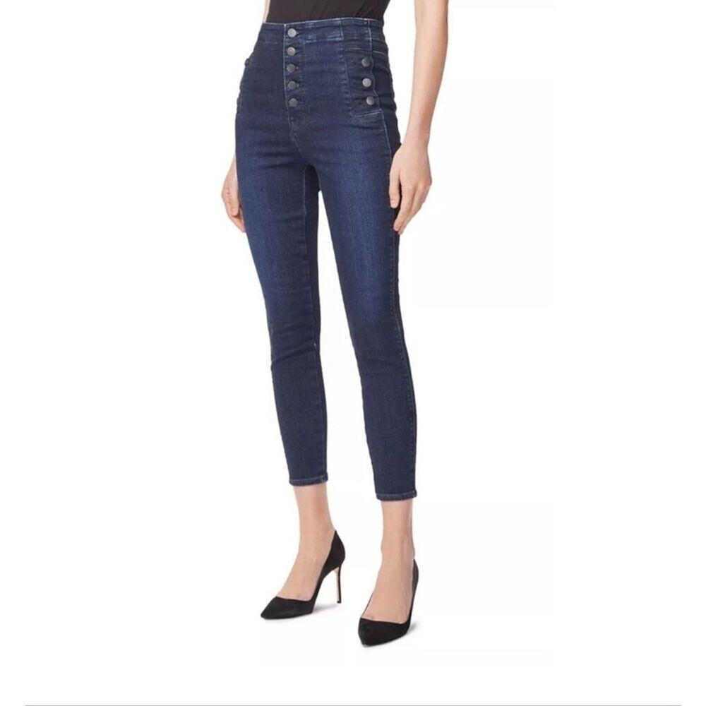 J Brand Natasha Sky High Crop Reality Dark Wash size 29